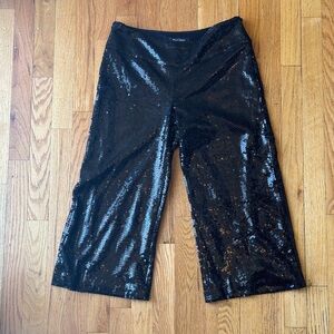 White House Black Market Kids Sparkling Black Pants